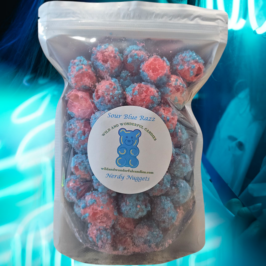 Sour Blue Razz Nerdy Nuggets