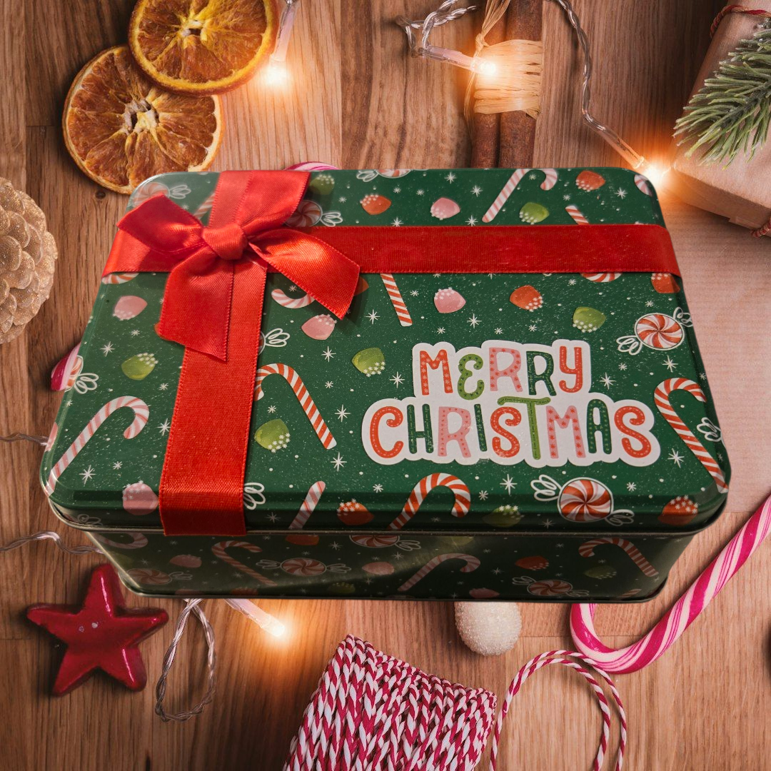 1.5 LB Christmas Container