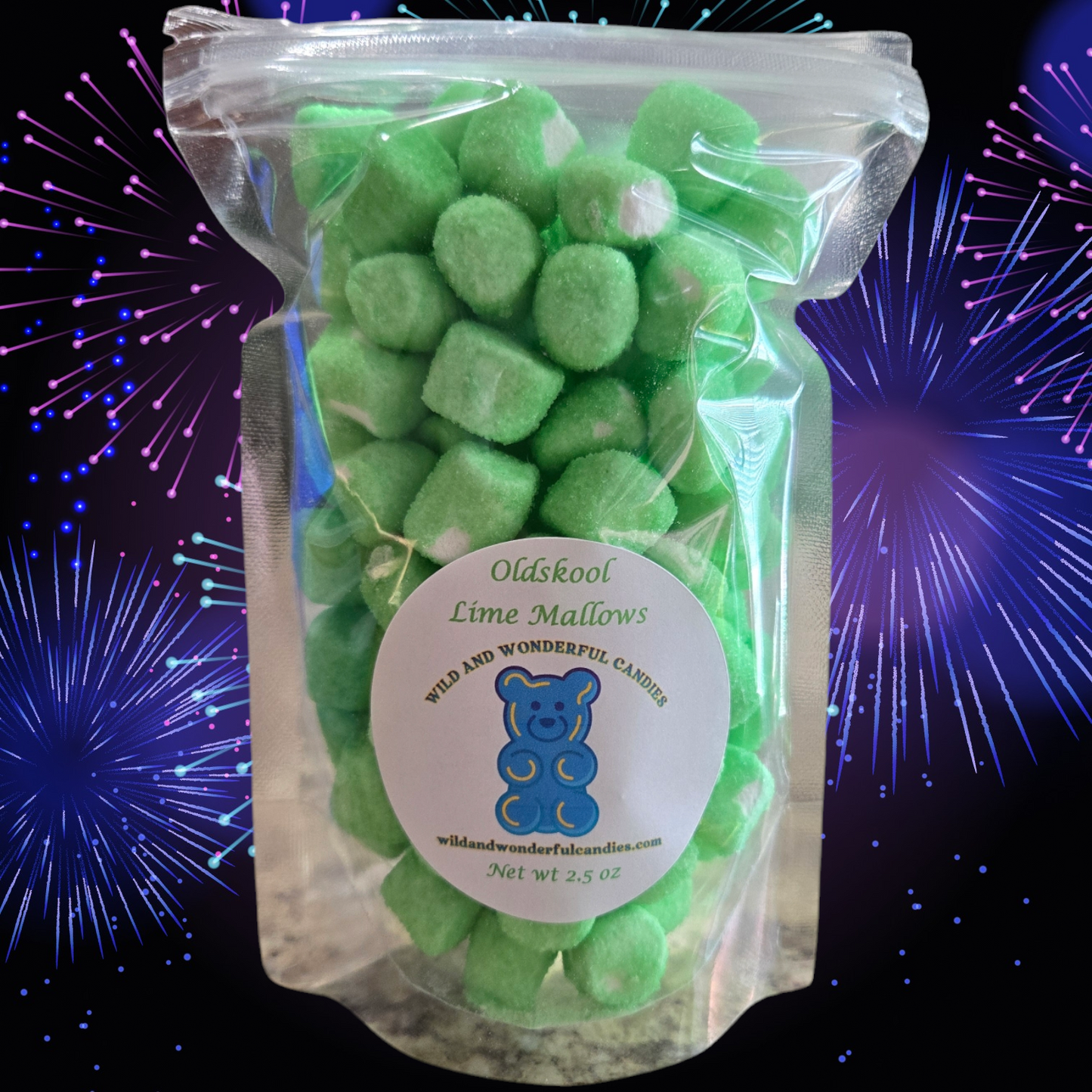 Oldskool Lime Mallows