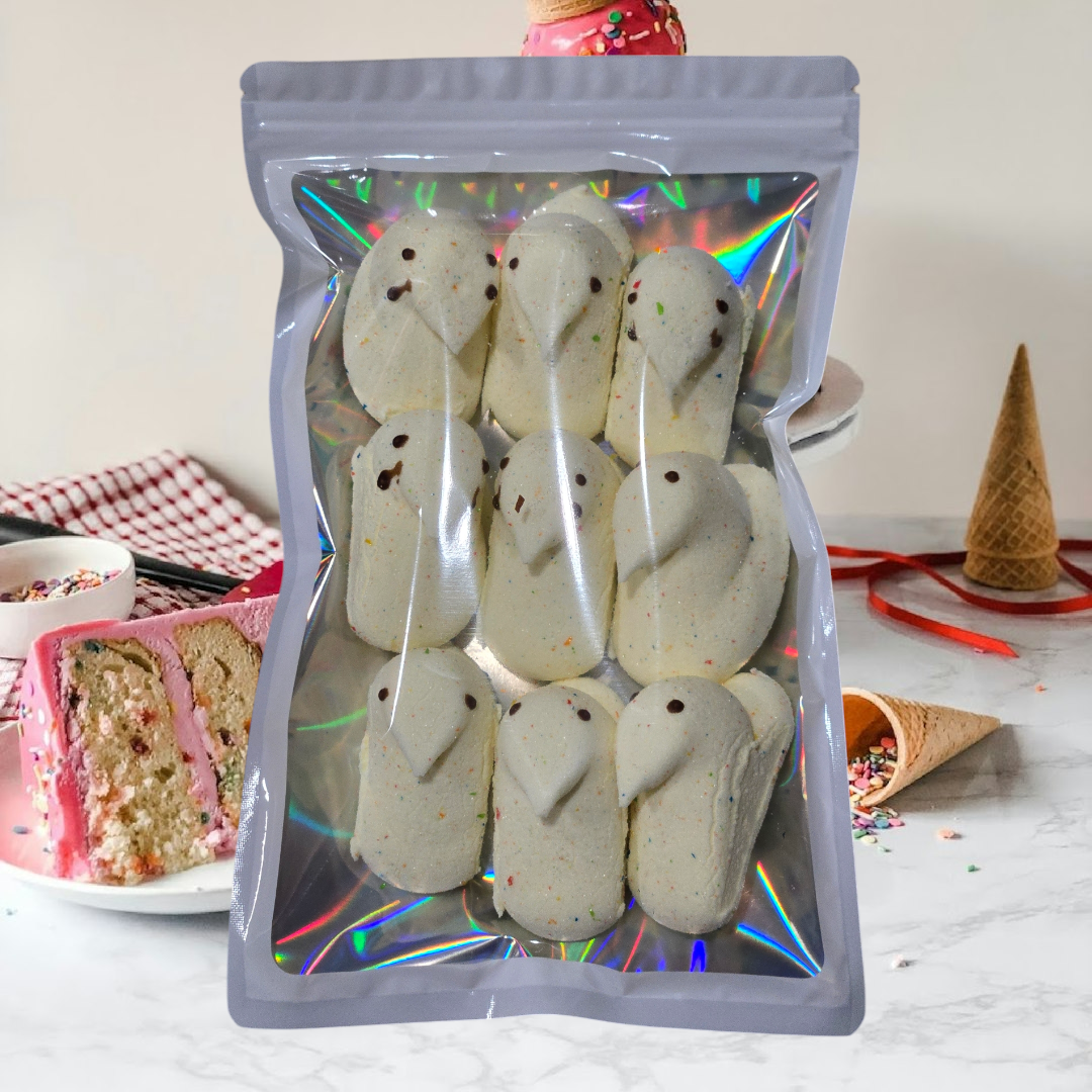 Peeps- Birthday Cake