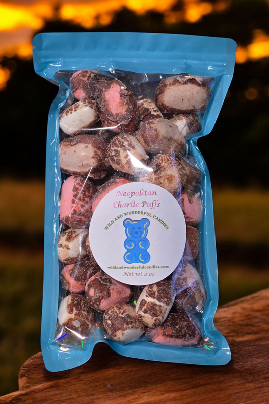 Neopolitan Charlie Puffs