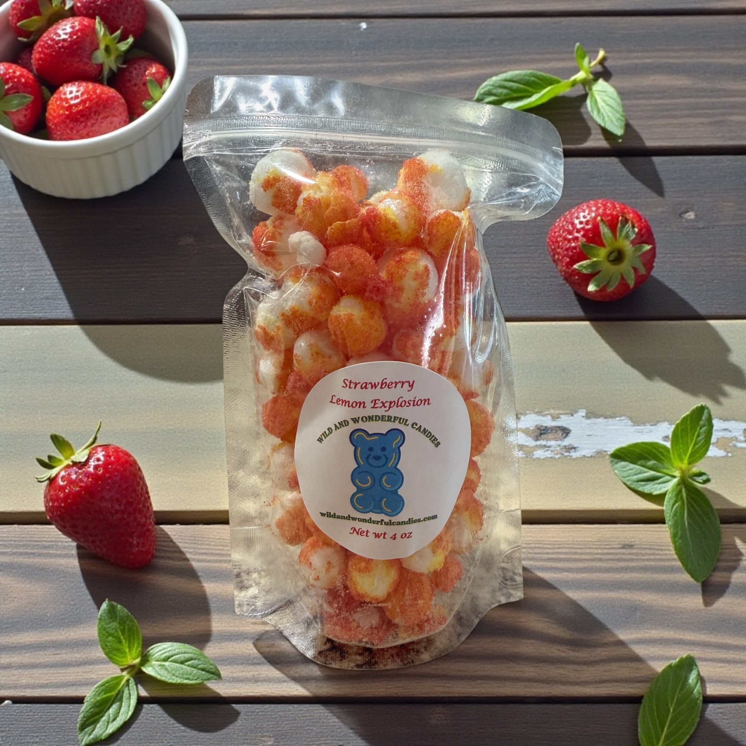 Strawberry Lemon Explosion – Wild and Wonderful Candies