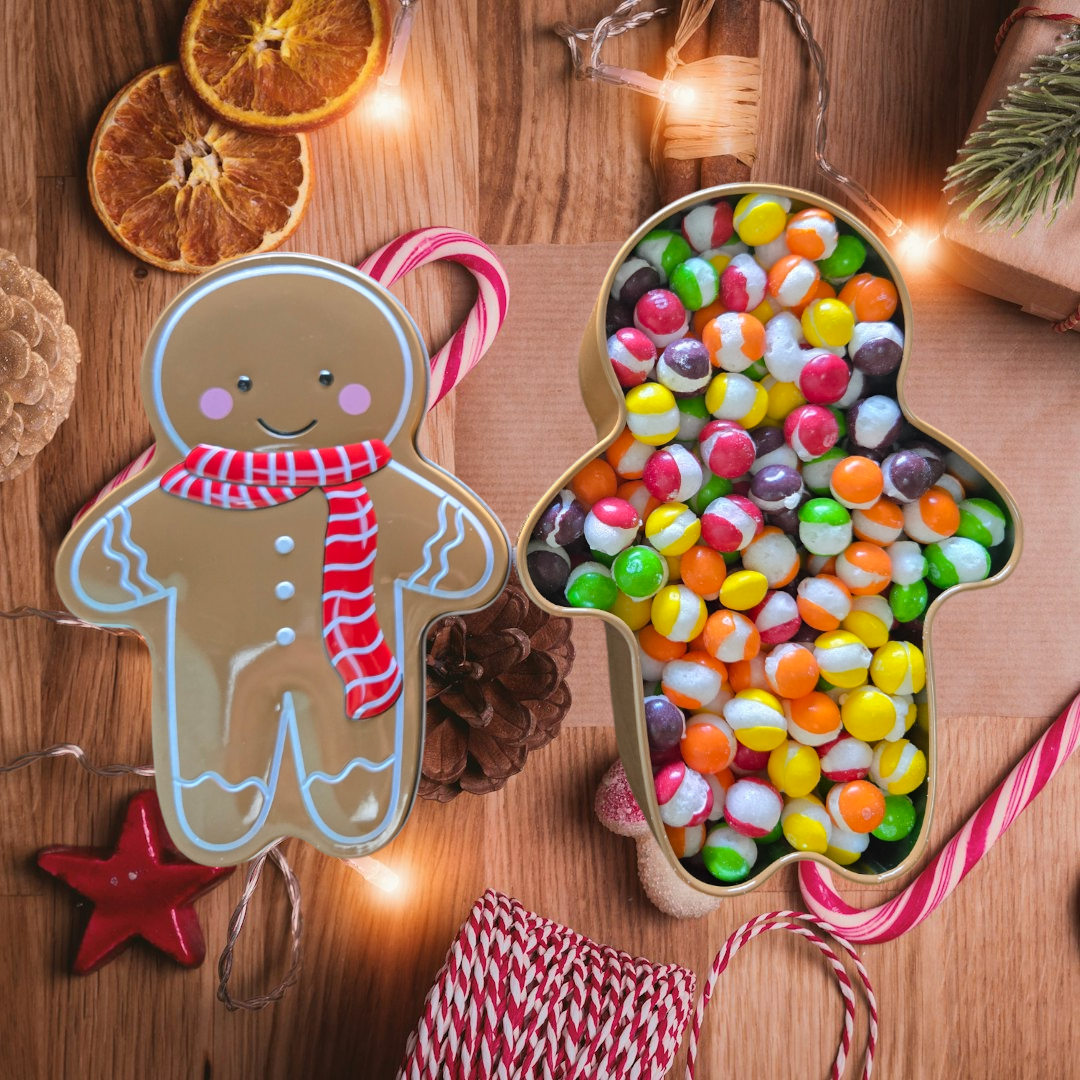 10 OZ Rainbow Crunch Gingerbread Tin