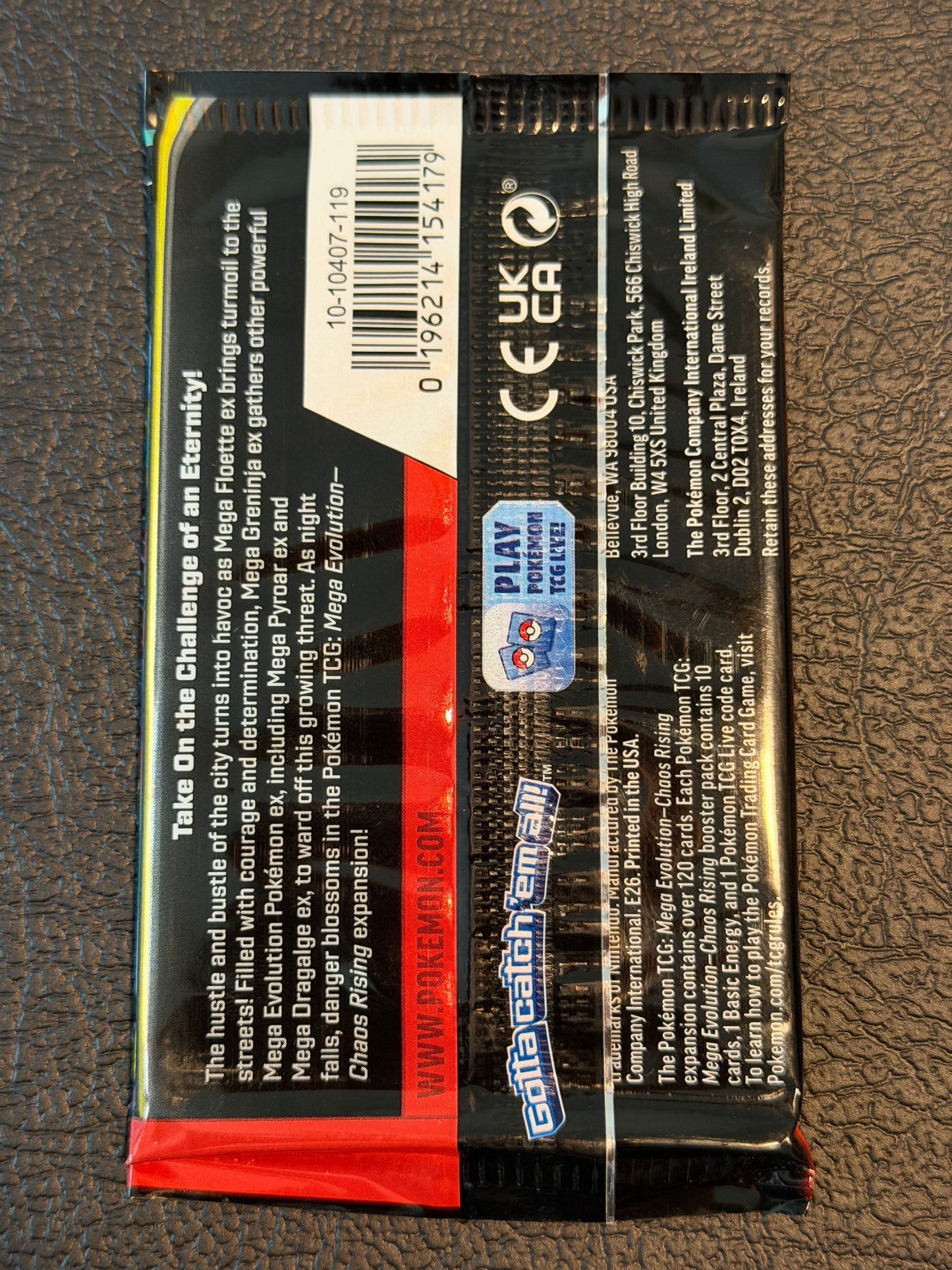 Pokemon TCG: Mega Evolution Chaos Rising